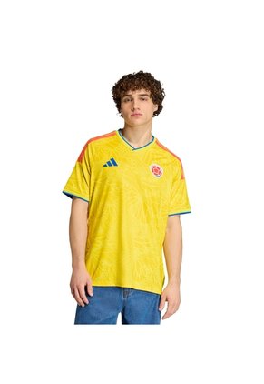 Camiseta Fútbol Amarilla Adidas Local Selección Colombia 26 Hombre