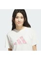 Camiseta Blanca Adidas Gráfico Somos Floral Mujer de adidas Performance