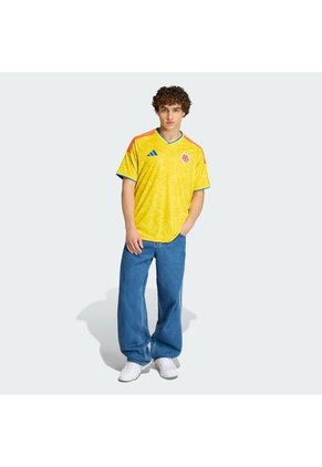 Camiseta Fútbol Amarilla Adidas Local Selección Colombia 26 Hombre