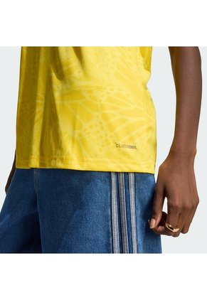 Camiseta Fútbol Amarilla Adidas Local Selección Colombia 26 Mujer