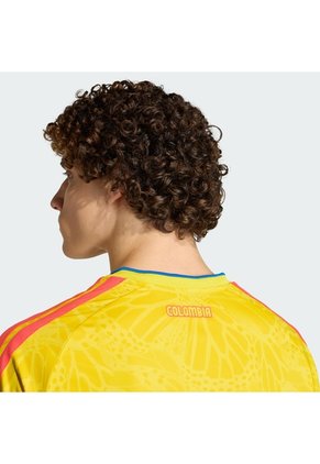 Camiseta Fútbol Amarilla Adidas Local Selección Colombia 26 Hombre