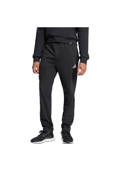 Pantalón Negro Adidas Essentials Single Jersey Hombre