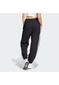 Pantalón Negro Adidas Essentials French Terry Cuffed 3 Bandas Mujer de adidas Performance