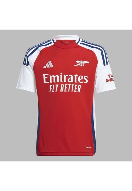 Camiseta Adidas Kids Local Arsenal 24/25 - Rojo - Blanco