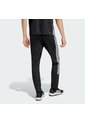 Pantalón Entrenamiento Negro Adidas Workout Essentials All-Set 3 Rayas Tejido Hombre de adidas Performance