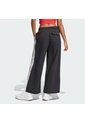 Pantalón Negro Adidas Essentials 3 Rayas Lifestyle Parachute Tejido Mujer de adidas Performance