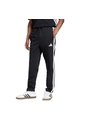 Pantalón Negro Adidas Essentials 3 Rayas Single Jersey Hombre de adidas Performance