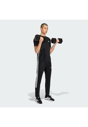 Pantalón Entrenamiento Negro Adidas Workout Essentials All-Set 3 Rayas Tejido Hombre