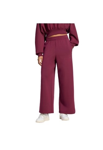 Pantalón Vinotinto Adidas Soft Lux Pierna Recta Mujer adidas Performance