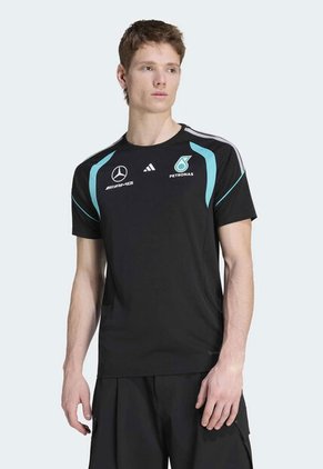 Camiseta adidas Sportswear Mecánico de la escudería de fórmula 1 Mercedes - AMG Petronas Negro