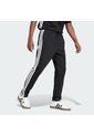 Pantalón Negro Adidas Essentials 3 Rayas Single Jersey Hombre de adidas Performance
