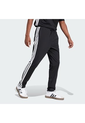 Pantalón Negro Adidas Essentials 3 Rayas Single Jersey Hombre