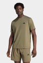 Camiseta adidas Performance Workout Essentials Base Verde Oliva de adidas Performance