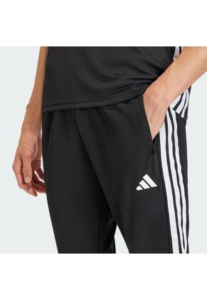Pantalón Entrenamiento Negro Adidas Workout Essentials All-Set 3 Rayas Tejido Hombre