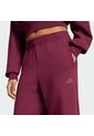 Pantalón Vinotinto Adidas Soft Lux Pierna Recta Mujer de adidas Performance