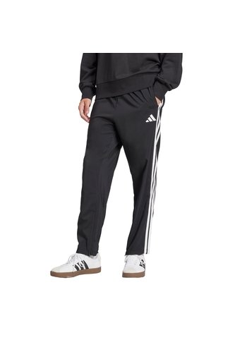 Pantalón Negro Adidas Stanford Essentials 3 Rayas Dobladillo Abierto Hombre adidas Performance