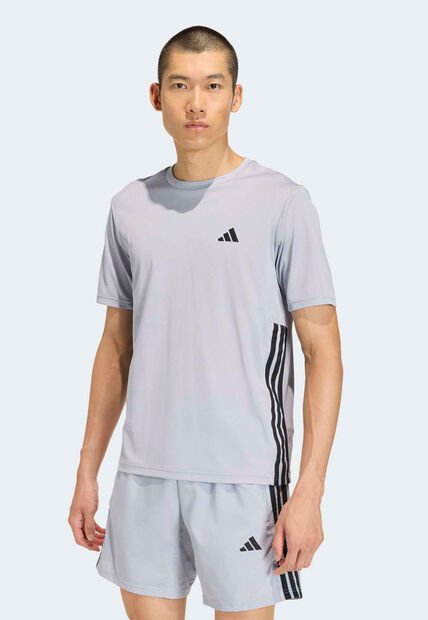 Camiseta adidas Performance Workout Essentials Base Gris