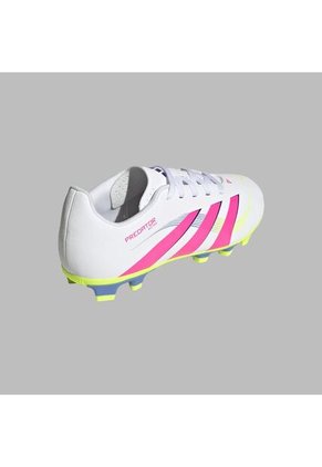 Guayos Adidas Kids Predator Club FG/MG-Blanco/Rosa