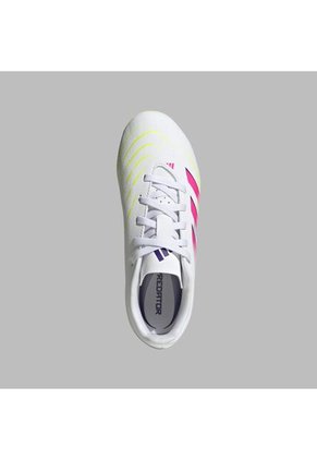 Guayos Adidas Kids Predator Club FG/MG-Blanco/Rosa