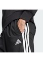Pantalón Negro Adidas Stanford Essentials 3 Rayas Dobladillo Abierto Hombre de adidas Performance