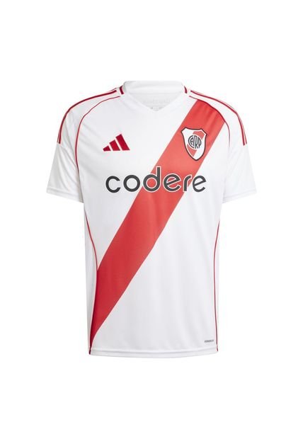 Adidas Performance Camiseta Adidas Hombre Uniforme Local River Plate 24/24 - Blanco-Rojo Camiseta