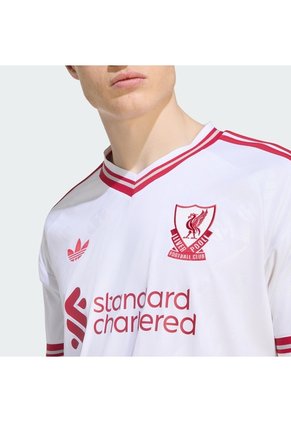 Camiseta Fútbol Blanca Adidas Visitante Liverpool Fc 26/27 Hombre