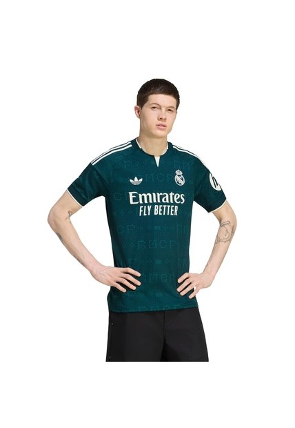 Camiseta Fútbol Verde Adidas Visitante Real Madrid 26/27 Hombre