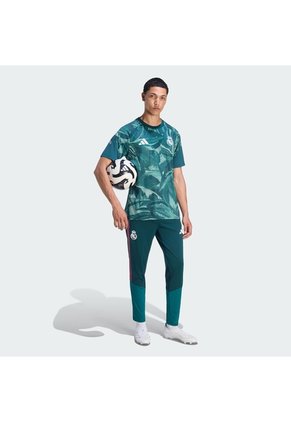 Camiseta Fútbol Verde Adidas Prepartido Real Madrid 26/27 Hombre