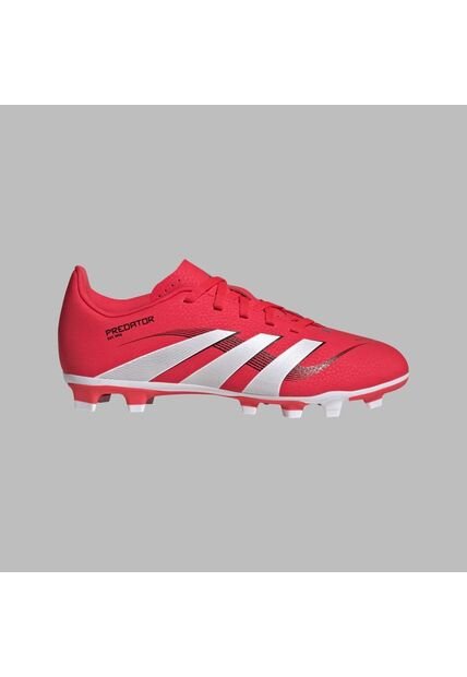 Guayos Adidas Kids Predator Club Turf FG/MG - Rojo-Blanco