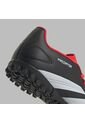 Torretin Adidas Predator Club Pasto Sintético TF -Negro-Rojo de adidas Performance