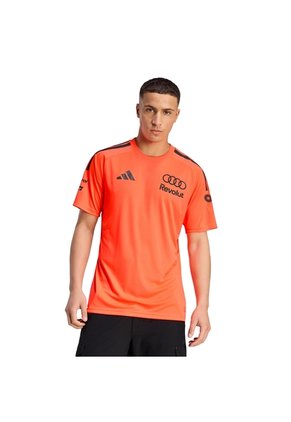 Camiseta Naranja Adidas Set Up Audi Revolut F1 Team Hombre