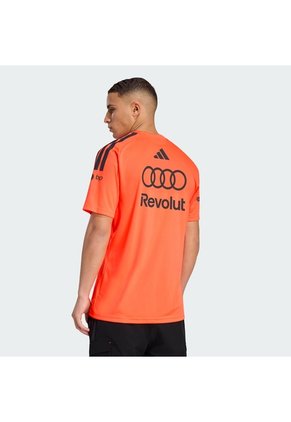 Camiseta Naranja Adidas Set Up Audi Revolut F1 Team Hombre