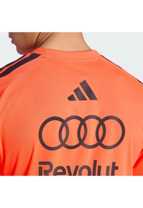 Camiseta Naranja Adidas Set Up Audi Revolut F1 Team Hombre