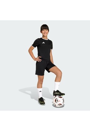 Camiseta Fútbol Negra Adidas Entrada26 Niños
