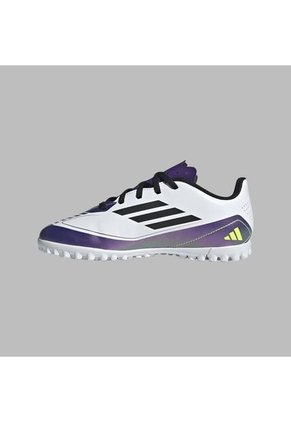 Torretin Adidas Kids F50 Club Messi  TF - Blanco-Purpura