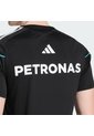 Camiseta Negra Adidas Mecánico Escudería F1 Mercedes AMG Petronas Hombre de adidas Performance