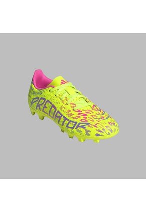Guayos Adidas Kids Predator Club FG/MG - Amarillo/Multicolor