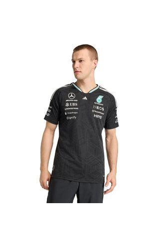 Camiseta Negra Adidas Mercedes AMG Petronas F1 Team Driver Versión Profesional Hombre adidas Performance