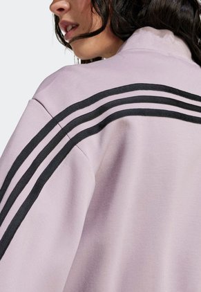 Chaqueta Bomber Lila-Negro adidas Performance Future Icons 3-Stripes