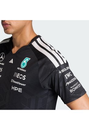 Camiseta Negra Adidas Mercedes AMG Petronas F1 Team Driver Hombre