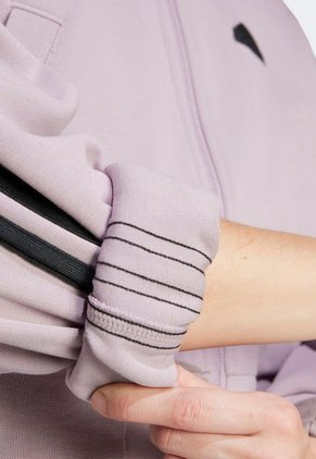 Chaqueta Bomber Lila-Negro adidas Performance Future Icons 3-Stripes