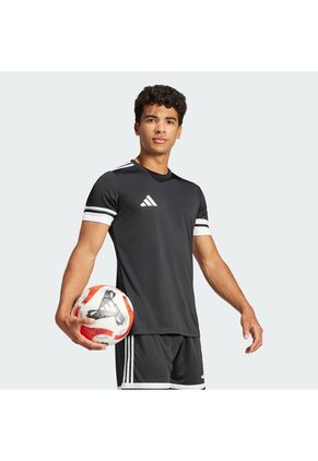 Camiseta Fútbol Negra Adidas Squadra 25 Hombre