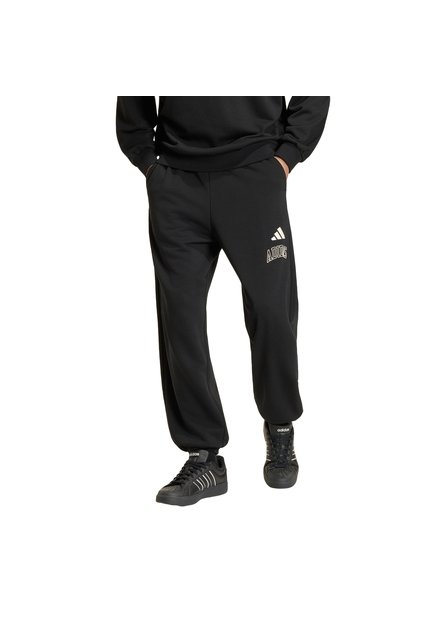 Pantalón Negro Adidas Seasonal Essentials Collegiate Hombre