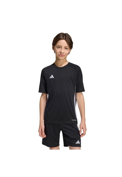 Camiseta Fútbol Negra Adidas Tiro26 Essentials Niños