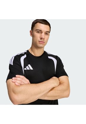 Camiseta Fútbol Negra Adidas Tiro26 League Hombre