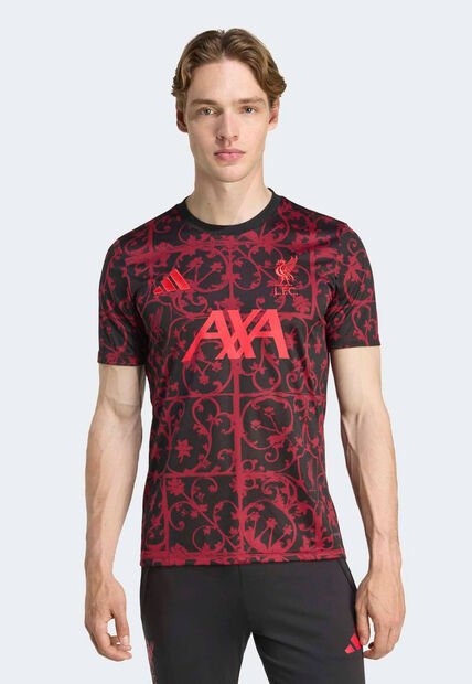 Camiseta adidas Performance Prepartido del Liverpool FC 25/26 Negro