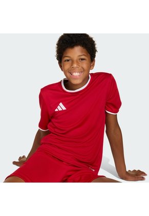 Camiseta Fútbol Roja Adidas Entrada26 Niños