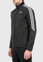 Chaqueta Negro-Blanco adidas Performance Marathon 3 rayas de adidas Performance