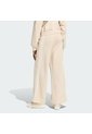 Pantalón Beige Adidas Kit 3 Rayas Ancho Mujer de adidas Performance