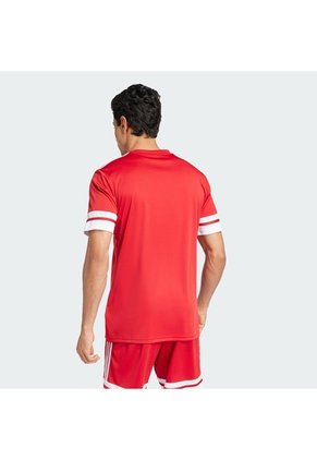 Camiseta Fútbol Roja Adidas Squadra 25 Hombre